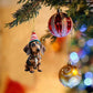 🎄🐶 7-pack Julgransprydnader med Hundmotiv – Söta Hängande Dekorationer för Hundälskare ✨