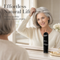 Fluffy Hair Shaping Spray – langtidsholdbar volumengivende hårspray med ferskenduft