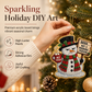🎁Köp 2 få 1 gratis🔥DIY-kit för julpynt i form av en hängande pärldekoration