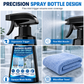 🚿✨ Snabbtorkande spray för duschglas – effektiv rengöring med medföljande duk för ett skinande resultat 💧
