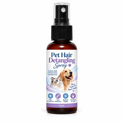 🔥50% RABATT NU! 🐾 Utglättande spray för husdjur, löser upp tovigt päls ✨