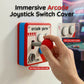 Dekorativt strömbrytarskydd med arkadjoystick