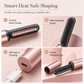 Skab volumen & perfekt pandehår hvor som helst – 50% på trådløs varm keramisk kam – Smart varmesikker – Kompakt & rejsevenlig – Perfekt til hurtig opfriskning på jobb, rejse & træning 💪💇‍♀️